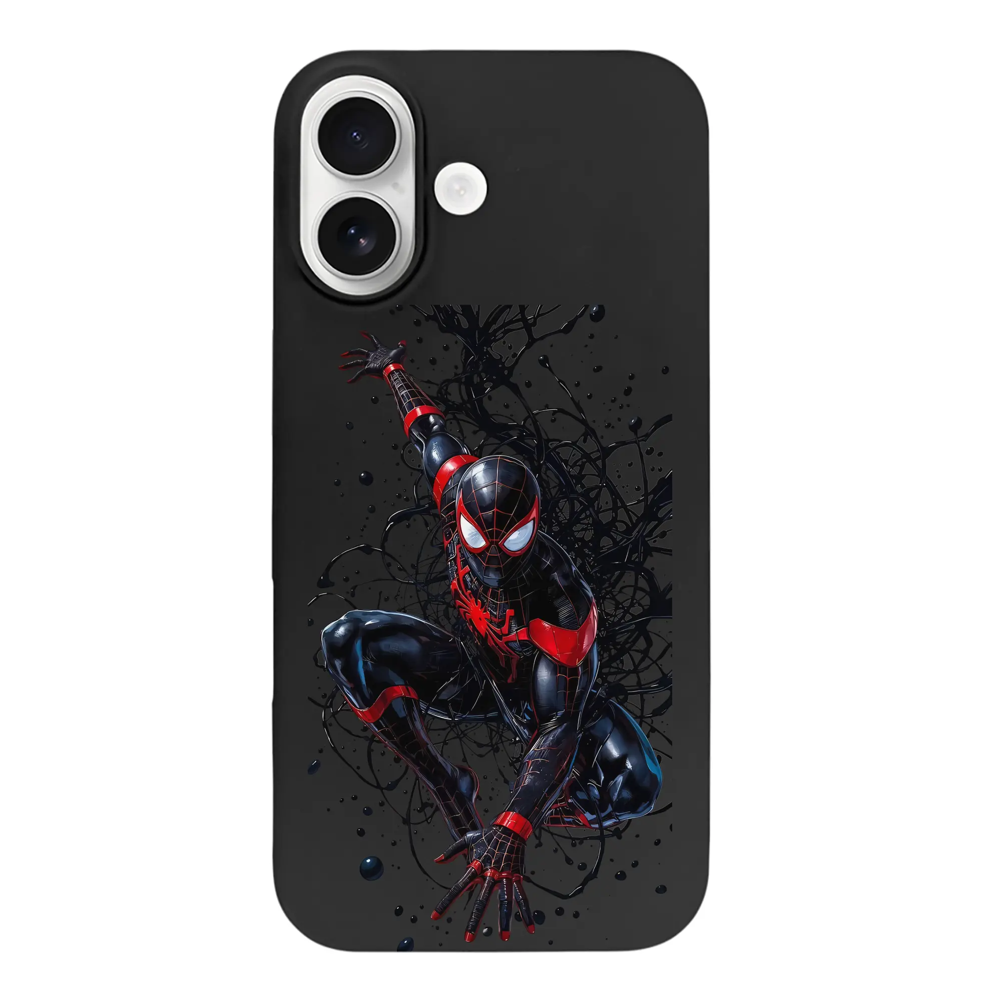 アベンジャーズ (Avenjāzu) グッズ スパイダーマン（Spider-Man） - iPhone 17 シリーズ シリコンケース 薄型 耐衝撃 指紋防止 ソフトタッチカバー 精密フィット 傷防止 保護ケース iPhone 17/17 Air/17 Pro/17 Pro Max 対応